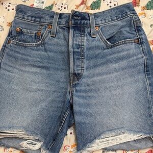 Levi's Women's Blue Jean Shorts
